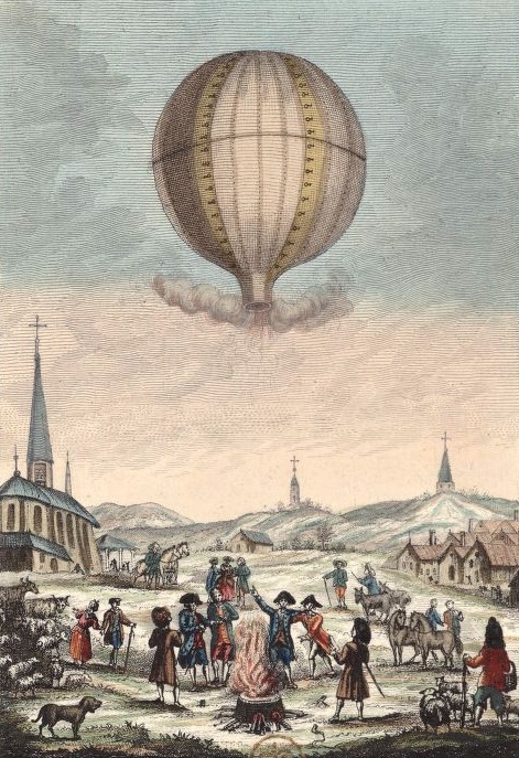 4 juin 1783 : première expérience des frères Montgolfier, à