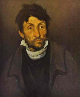 L'Ali�n�. Peinture de Th�odore G�ricault