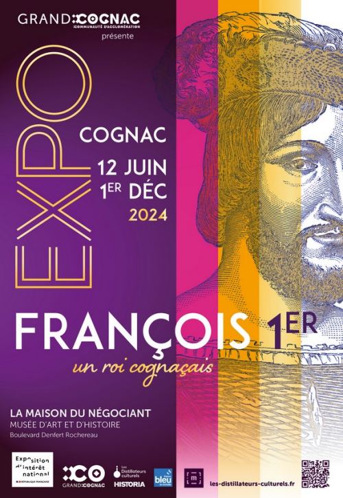 Affiche de l'exposition François Ier, un roi cognaçais