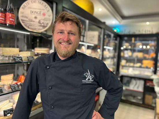 Pierre Brisson, directeur du musée vivant du fromage de Paris